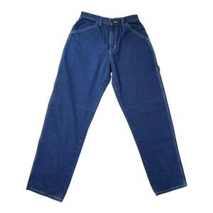 Key Carpenter Jeans Women's 8A High Waist Workwear Relaxed Cotton 28 X 32.5 NWT